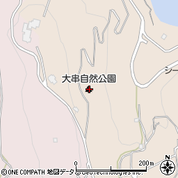 大串自然公園周辺の地図