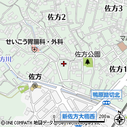 デイサービスセンターあゆみ佐方周辺の地図