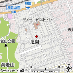 広島県広島市佐伯区旭園周辺の地図