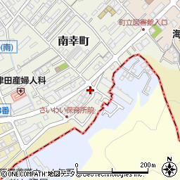 クオーレ南幸町周辺の地図