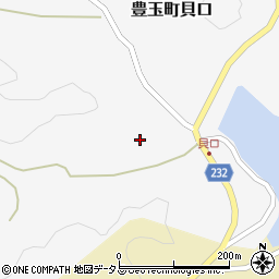 長崎県対馬市豊玉町貝口423周辺の地図
