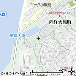 広島県広島市南区向洋大原町18周辺の地図