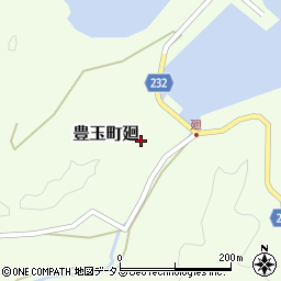 長崎県対馬市豊玉町廻221周辺の地図