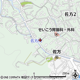 広島県廿日市市佐方582-5周辺の地図