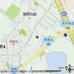 Ｄプラザ泉南店周辺の地図