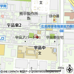 特養老人ホーム広島和光園周辺の地図