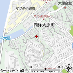 広島県広島市南区向洋大原町15周辺の地図