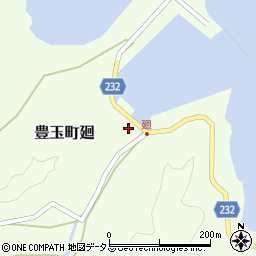 長崎県対馬市豊玉町廻229周辺の地図