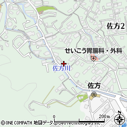 広島県廿日市市佐方582-1周辺の地図