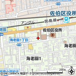 広島市佐伯環境事業所周辺の地図
