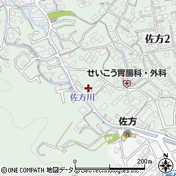 広島県廿日市市佐方582周辺の地図