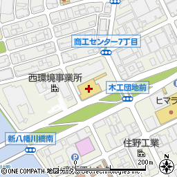 ダイレックス　広島商工センター店周辺の地図