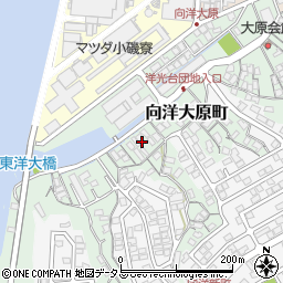 広島県広島市南区向洋大原町16周辺の地図