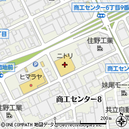 ニトリ広島商工センター店周辺の地図
