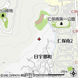広島県広島市南区日宇那町24周辺の地図