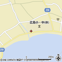 ＪＡ香川県広島周辺の地図