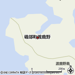 三重県志摩市磯部町渡鹿野周辺の地図