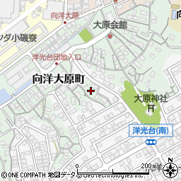 広島県広島市南区向洋大原町33周辺の地図