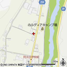 奈良県五條市原町252周辺の地図
