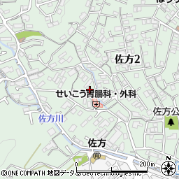 広島県廿日市市佐方561周辺の地図