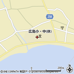 香川県丸亀市広島町江の浦439周辺の地図