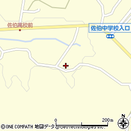 広島県廿日市市津田446周辺の地図