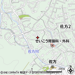 広島県廿日市市佐方587-4周辺の地図