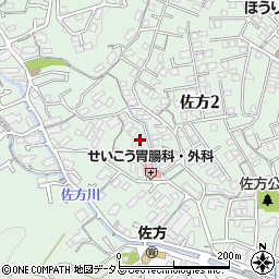 広島県廿日市市佐方559周辺の地図
