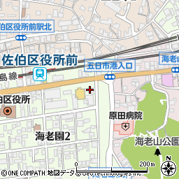 広島ガスガストピア五日市周辺の地図
