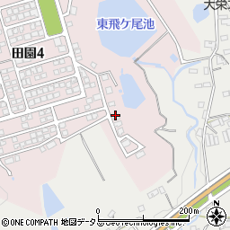奈良県五條市田園4丁目20周辺の地図