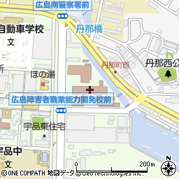 広島県広島障害者職業能力開発校周辺の地図