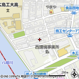 オーデリック株式会社　広島支店周辺の地図