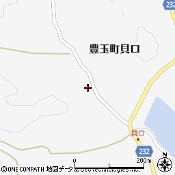長崎県対馬市豊玉町貝口83周辺の地図