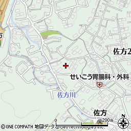 広島県廿日市市佐方594周辺の地図