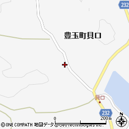 長崎県対馬市豊玉町貝口82周辺の地図