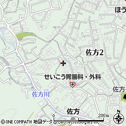 広島県廿日市市佐方554周辺の地図