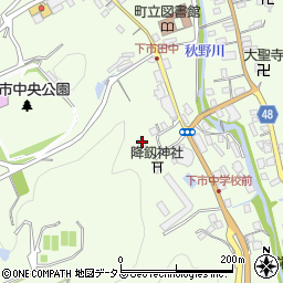 奈良県吉野郡下市町下市1824周辺の地図