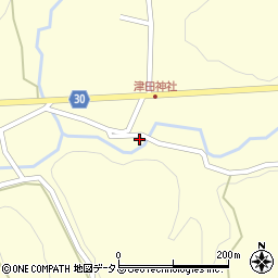 広島県廿日市市津田1161-7周辺の地図