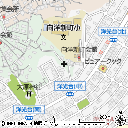 広島県広島市南区向洋大原町44周辺の地図