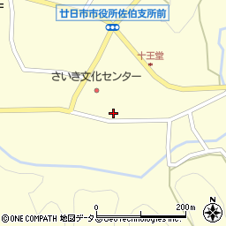 広島県廿日市市津田4244-1周辺の地図