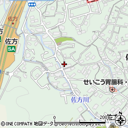 広島県廿日市市佐方618-8周辺の地図