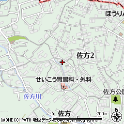 広島県廿日市市佐方551周辺の地図