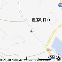 長崎県対馬市豊玉町貝口76周辺の地図