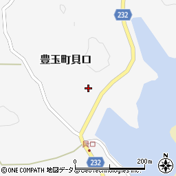 長崎県対馬市豊玉町貝口101周辺の地図