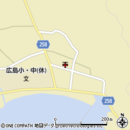 讃岐広島郵便局周辺の地図