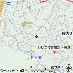 広島県廿日市市佐方602周辺の地図