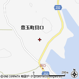 長崎県対馬市豊玉町貝口103周辺の地図