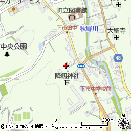 奈良県吉野郡下市町下市1951周辺の地図