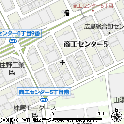 株式会社扇商会　広島営業所周辺の地図