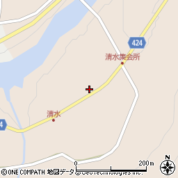 三重県多気郡大台町清滝575周辺の地図